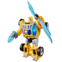 Figurine personnage - Transformers CYBERWORLD - Bumblebee - Jaune - 28 cm