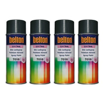 Lot de 4 sprays de peinture Belton Spectral RAL7016 Gris anthracite
