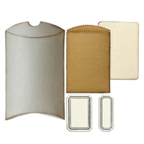 Matrices de découpe - Boîte oreiller - Dies Thinlits - Tim Holtz - Sizzix