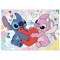 Puzzle disney stitch : stitch et angel love 500 pieces - dessin anime - educa - 19911