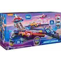 Coffret la super pat patrouille le film xxl :quartier general marine version geante the mighty movie + vehicule de chase - spin master 20142979