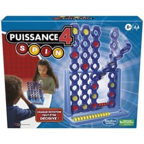 Puissance 4 Spin avec grille tournante, jeu de sociéré, pour 2 joueurs, pour enfants a partir de 8 ans