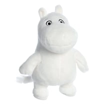 Peluche douce blanche 18 cm - Aurora