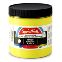Encre acrylique jaune pour sérigraphie - Speedball