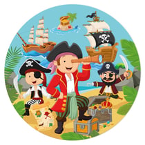 Disque gâteau P'tit Pirate (19 cm)