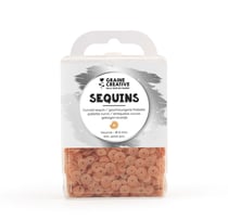 Sequin Incurve Pastel Nacre Orange Pale 1633