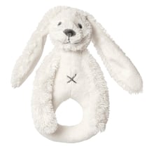 Hochet Lapin Richie blanc crème - Happy Horse