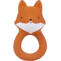 Anneau de dentition hochet renard 100% naturel