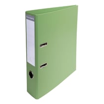 Classeur à levier PVC A4 dos de 70mm. - Vert anis - x 10 - Exacompta