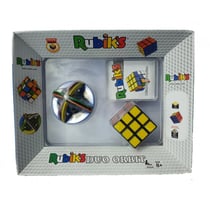 Rubik's duo : orbit + cube 3x3 original + methode - cube magique - casse tete - win games