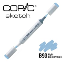 Copic - Marqueur à l'alcool Copic Sketch B93 Light Crockery Blue