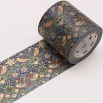 Masking tape - William Morris - Oiseaux et fraises - 10 m x 50mm
