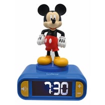 Réveil avec veilleuse lumineuse Mickey en 3D