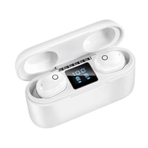 Ecouteurs Bluetooth Sans Fil Avec Charge Rapide Et Réduction De Bruit Blanc YONIS