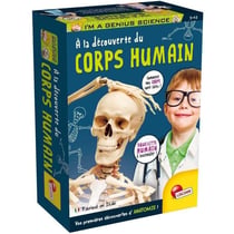 Kit scientifique Découverte du corps humain - I'M A GENIUS POCKET - Lisciani Giochi