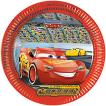 8 Assiettes Cars 3