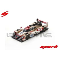 Voiture Miniature de Collection - SPARK - ORECA 07 Gibson - 1/43 - Gold / White / Black / Red