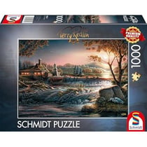 Puzzle 1000 pièces - Nature Sauvage et Lumineuse - Schmidt Spiele