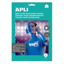 Papier transfert t-shirt A4 brille dans l'obscurité 3 feuilles
