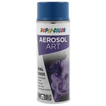 Spray de peinture - Bleu signal - RAL 5005 - Satiné - Tous supports - Aérosol Art