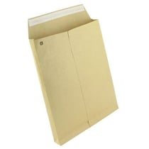 10 Enveloppes kraft 115 g - 22,9 x 32,4 cm à soufflet