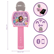 Micro Karaoké Sans Fil Gabby avec Enceinte Bluetooth - Lexibook