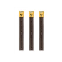 Mines de rechange pour porte-mine BIC - CRITERIUM HB 2 mm - Lot de 3 boîtes de 6 mines