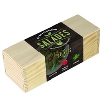 Resetea - Kit d'Auto-culture Salades - Roquette, tomate cerise et mâche