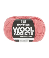 Pelote de coton HAPPINESS - Wool Addict 0027 Rose