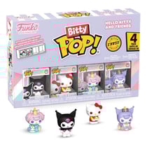 Hello Kitty and Friends - Pack 4 figurines Bitty POP! Hello Kitty and Friends Series 3 2 cm