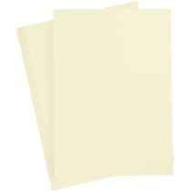 Papier cartonné Jaune pastel - A4 - 210 gr - 10 pcs