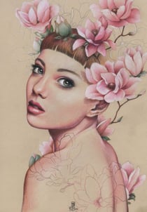 Puzzle 1000 pièces - Misstigri - Magnolias - Grafika
