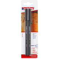 Lot de 10 feutres de coloriage pointe ronde moyenne - EDDING - Noir - 2 mm