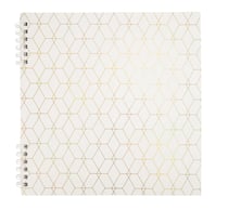 Album Scrapbooking holographique Spirale 30x30 cm 20 pages