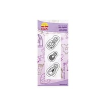 Tampons transparents "babouska"