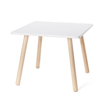Table carrée /blanc Oxybul