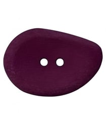 Carte de 1 bouton navette violet 2 trous 54mm - Union Knopf Violet