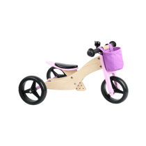 Draisienne-Tricycle 2 en 1 Rose