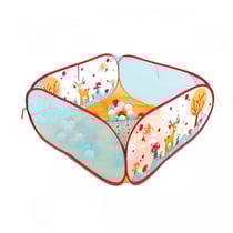 Aire d'éveil pop-up Lapin pour bébé avec 45 balles colorées