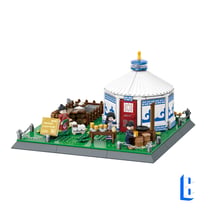 Jeux De Construction - Wange - La Yurt De Mongolie -