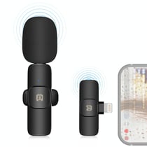 Microphone Sans Fil Réduction Bruit Pour iPhone iPad Enregistrement Pro YONIS