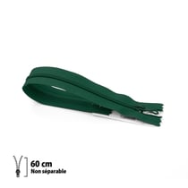 Fermeture éclair 60 cm Nylon 4mm