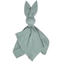 Doudou Lapin  en gaze de coton, Jeanne
