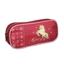 Trousse scolaire rectangulaire Cybel Rose - BAGTROTTER