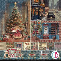 12 papiers scrapbooking 20 x 20 cm Ciao Bella TOY SHOP