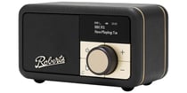 Radio enceinte Bluetooth portable Roberts Revival Petite 2 DAB DAB+ Noir
