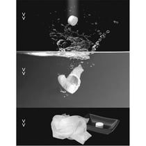 20 pastilles serviettes de table jetables