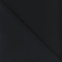Tissu Coton uni Noir