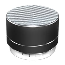 Enceinte Bluetooth Mini A10 Métal Son Puissant USB 3W Autonomie 10m Noir YONIS