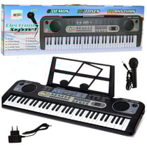 Clavier orgue piano pour enfant avec microphone, pupitre, enregistrement et lecture